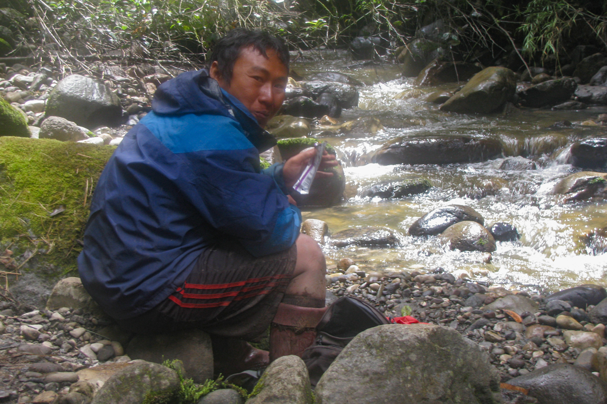 Joko, our cook and my trekking partner until he ran off in an opium induced hysteria