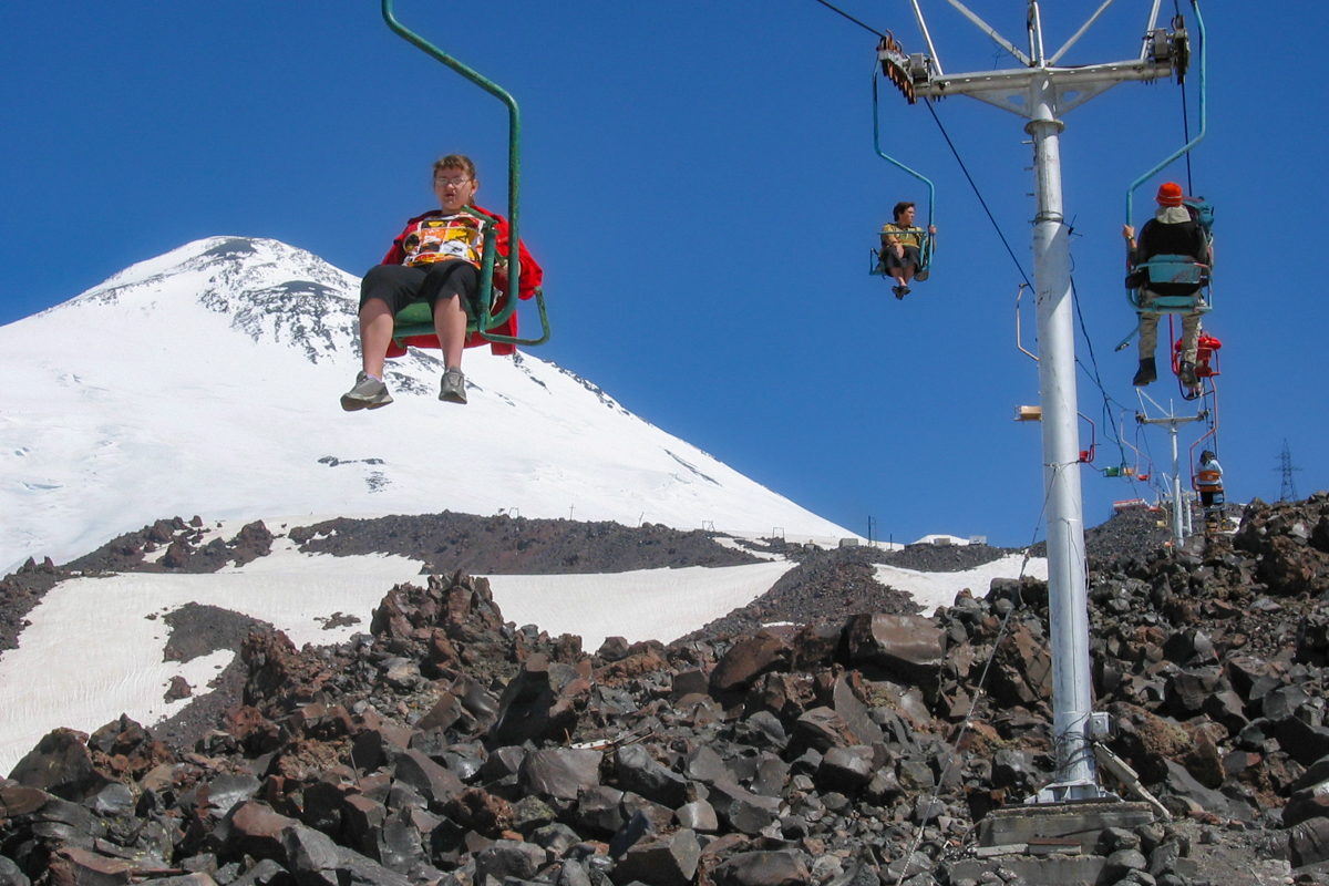Elbrus Day 1 Chairlift