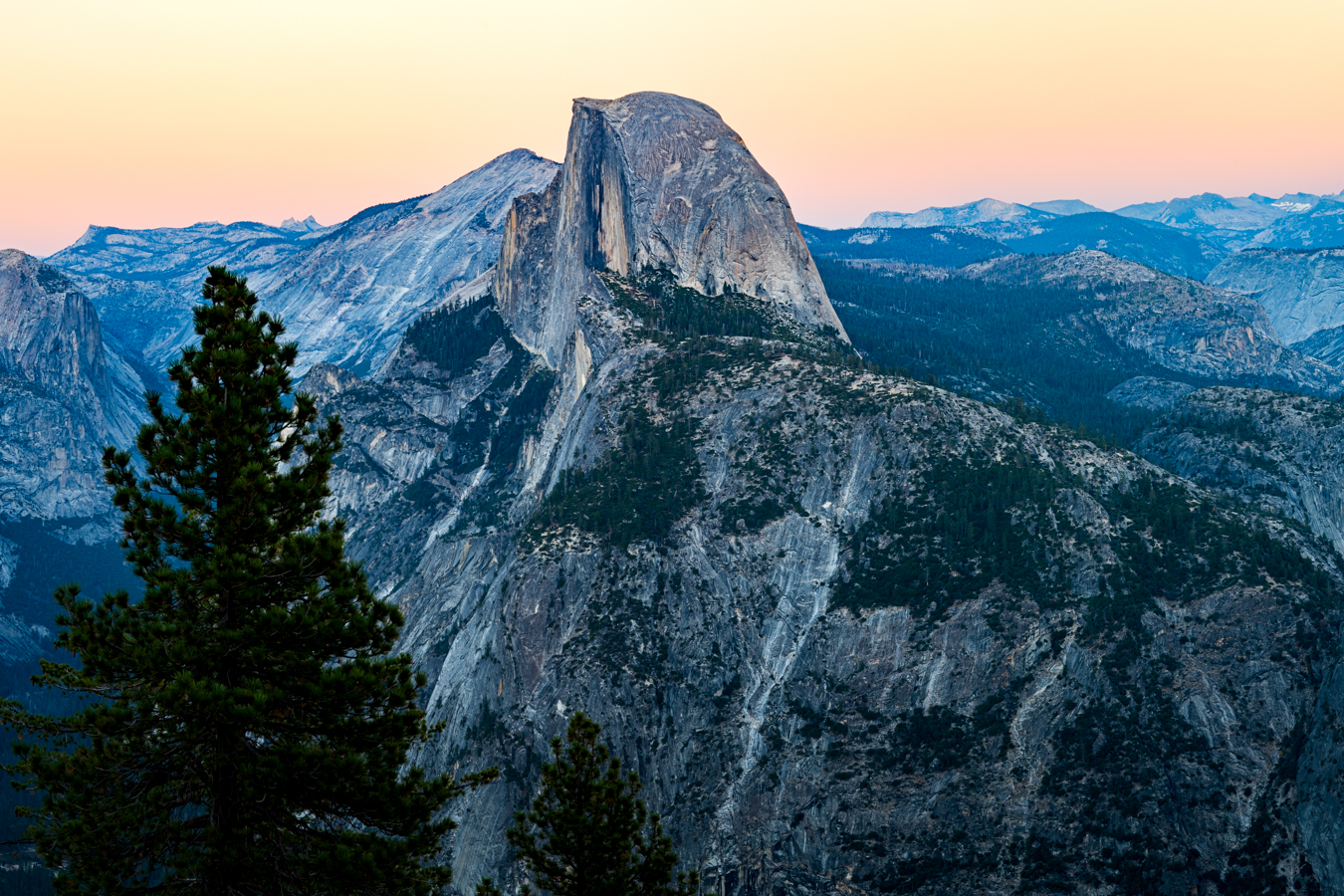 Half Dome Panorama