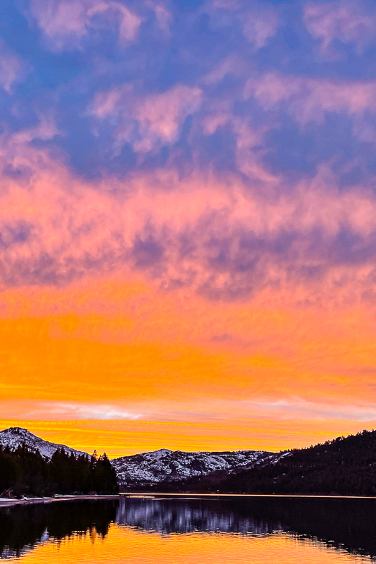 Donner Lake Sunset