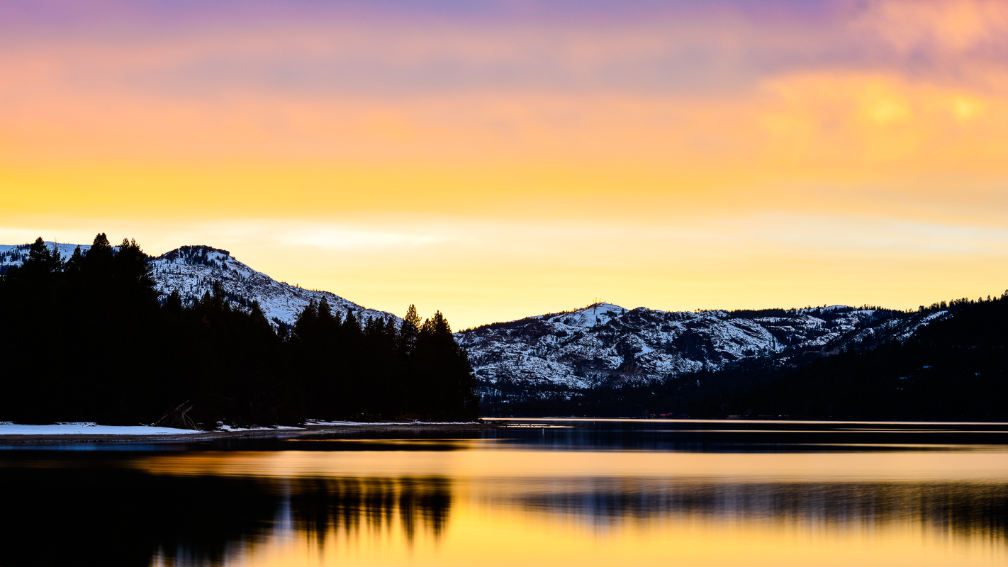 Donner Lake Sunset 1